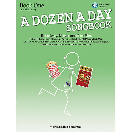 A Dozen a Day Songbook - Book 1 Willis Series Book with CD by Various (Level Late Elem to Early Inter)
