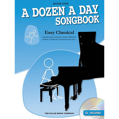 Music Sales A Dozen a Day Songbook - Easy Classical, Book One Willis Series Softcover with CD Composed by Various