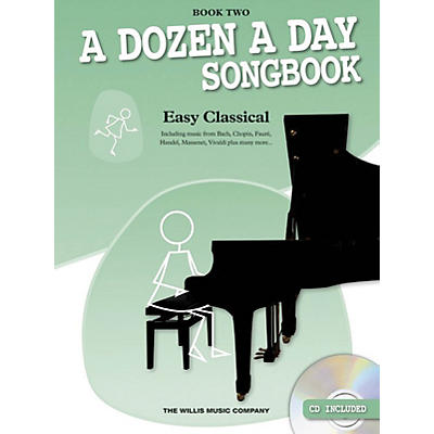 Music Sales A Dozen a Day Songbook - Easy Classical, Book Two Willis Series Softcover with CD Composed by Various