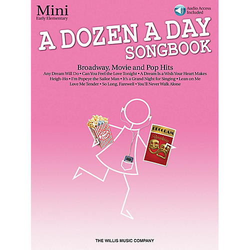 A Dozen a Day Songbook - Mini (Early Elem Level) Willis Series Book with CD by Various (Level Early Elem)
