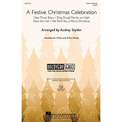 Hal Leonard A Festive Christmas Celebration VoiceTrax CD Arranged by John Moss