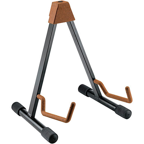 K&M A-Frame Acoustic Guitar Stand With Cork