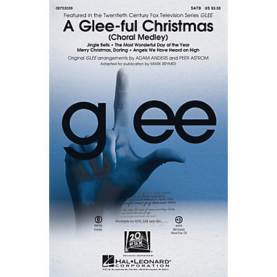 Hal Leonard A Glee-ful Christmas (Choral Medley) SAB by Glee Cast Arranged by Adam Anders