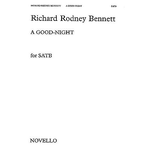 Novello A Good Night SATB Composed by Richard Rodney Bennett