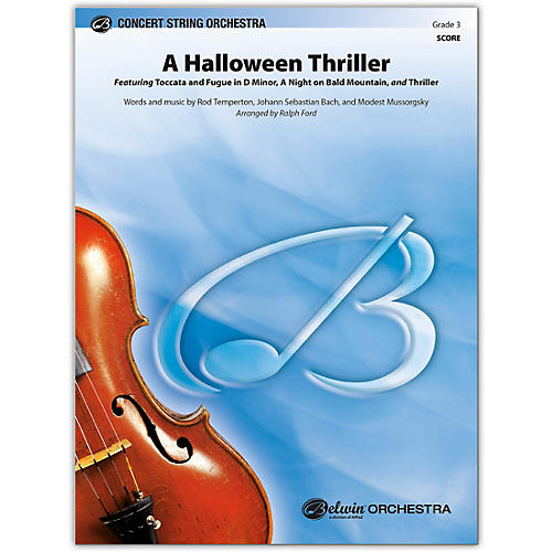A Halloween Thriller Conductor Score 3