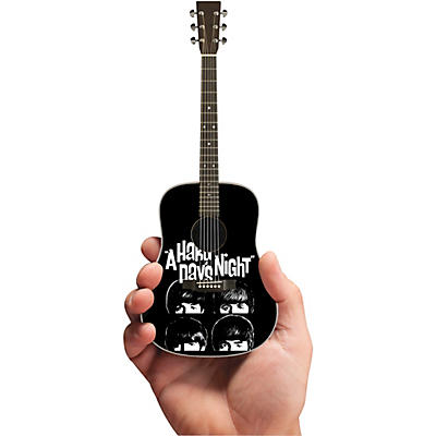 Axe Heaven A Hard Days Night Fab Four Tribute Acoustic Guitar Officially Licensed Miniature Guitar Replica