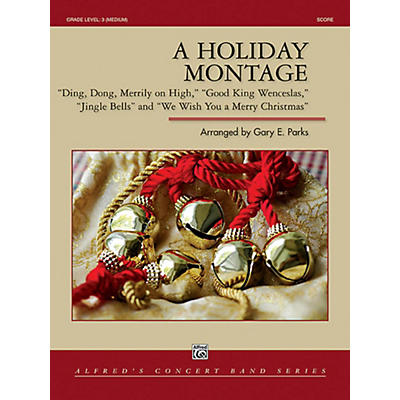 Alfred A Holiday Montage Concert Band Grade 3 Set