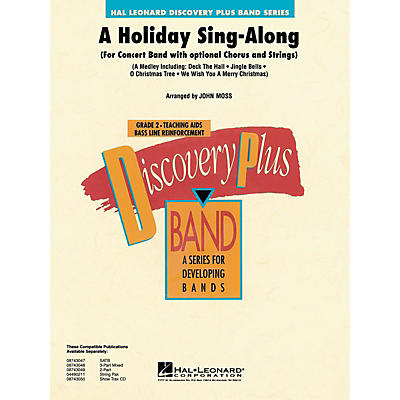 Hal Leonard A Holiday Sing-Along - Discovery Plus Concert Band Series Level 2 arranged by John Moss