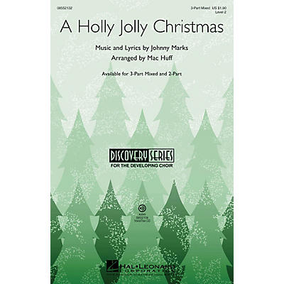 Hal Leonard A Holly Jolly Christmas (Discovery Level 2) VoiceTrax CD by Burl Ives Arranged by Mac Huff