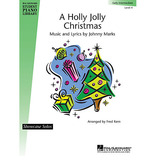 A Holly Jolly Christmas Piano Library Series by Johnny Marks (Level Early Inter)