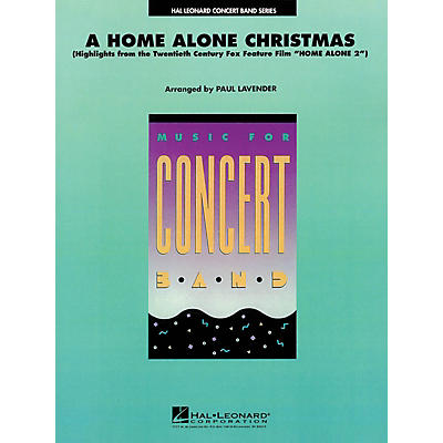 Hal Leonard A Home Alone Christmas (from HOME ALONE) Concert Band Level 4 Arranged by Paul Lavender