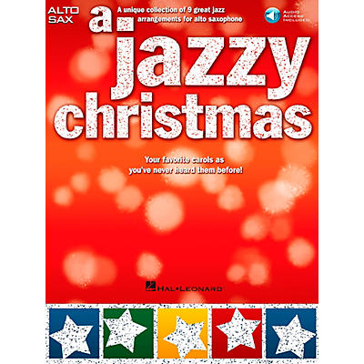 Hal Leonard A Jazzy Christmas - Alto Sax Play-Along (Book/Online Audio)