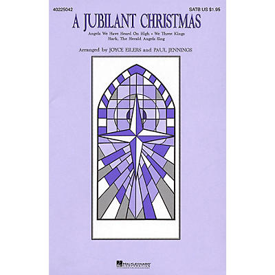 Hal Leonard A Jubilant Christmas (Medley) SATB arranged by Joyce Eilers