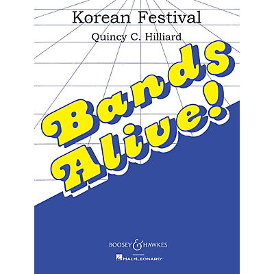 Boosey and Hawkes A Korean Festival (Score and Parts) Concert Band Composed by Quincy C. Hilliard