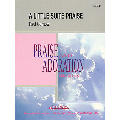 Curnow Music A Little Suite Praise (Grade 2 - Score Only) Concert Band Level 2 Composed by Paul Curnow