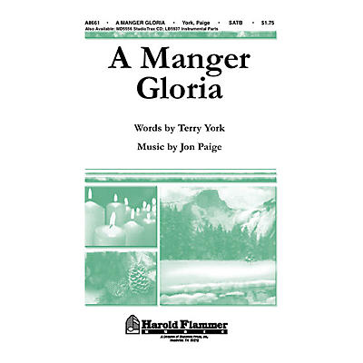 Shawnee Press A Manger Gloria SATB composed by Terry W. York