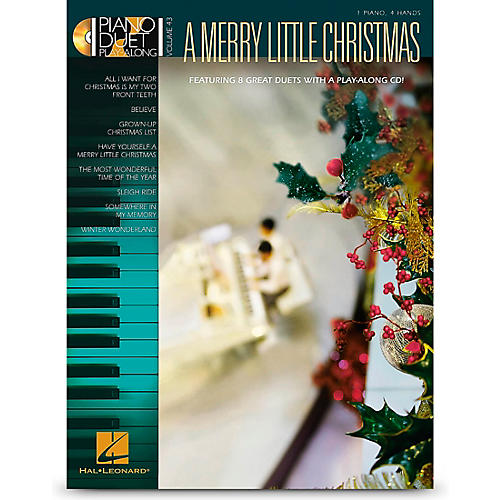 Hal Leonard A Merry Little Christmas - Piano Duet Play-Along Volume 43 Book/CD