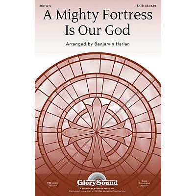 Shawnee Press A Mighty Fortress Is Our God Arranged by Benjamin Harlan
