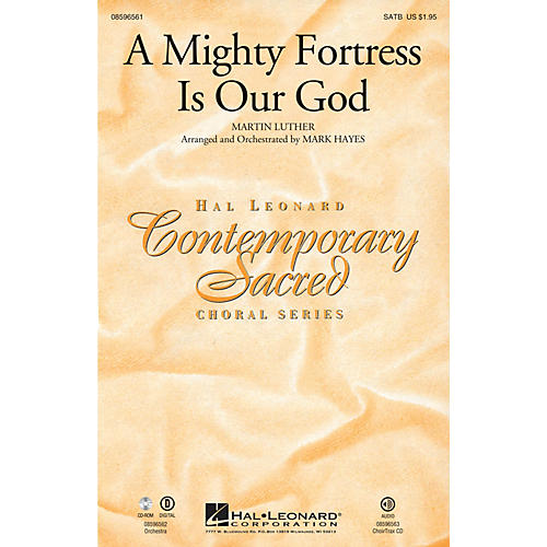 Hal Leonard A Mighty Fortress Is Our God CHOIRTRAX CD Arranged by Mark Hayes