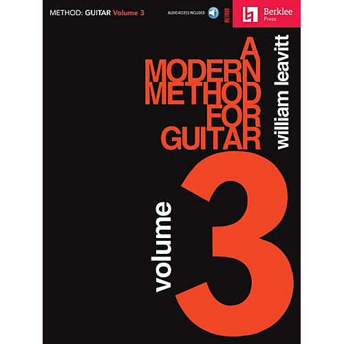 Berklee Press A Modern Method for Guitar - Volume 3 Berklee Press Book/Audio Online