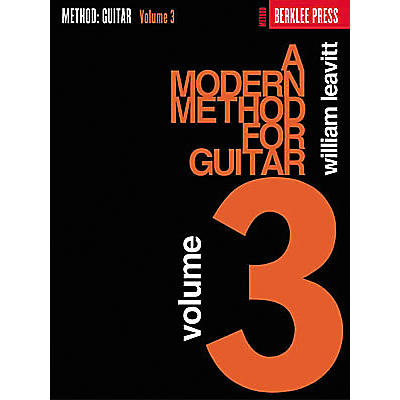 Berklee Press A Modern Method for Guitar - Volume 3 Book