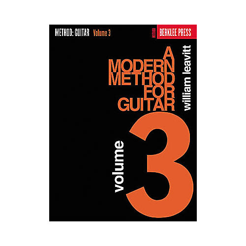 Berklee Press A Modern Method for Guitar - Volume 3 Book