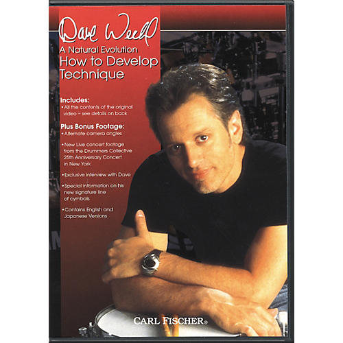 A Natural Evolution: How to Develop Technique by Dave Weckl DVD