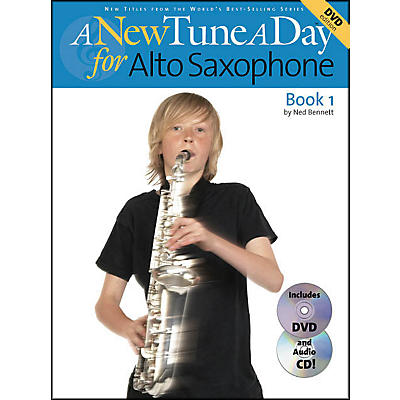 Music Sales A New Tune A Day for Alto Saxophone Book 1 Book/CD/DVD