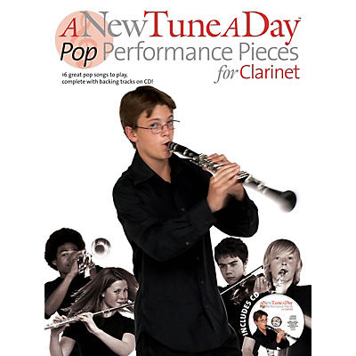 Music Sales A New Tune a Day - Pop Performances for Clarinet Music Sales America Series BK/CD