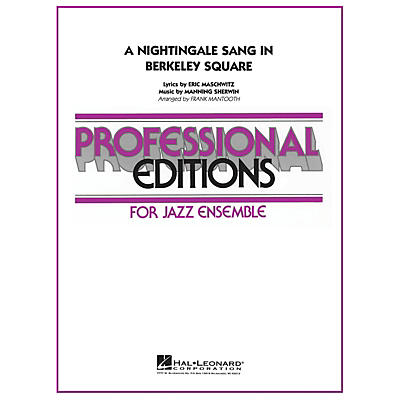 Hal Leonard A Nightingale Sang in Berkeley Square Jazz Band Level 5 Arranged by Frank Mantooth