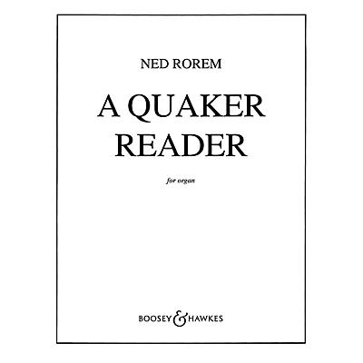 Boosey and Hawkes A Quaker Reader (Eleven Pieces for Organ) BH Organ Series