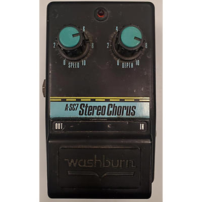 Washburn A-SC7 STEREO CHORUS Effect Pedal