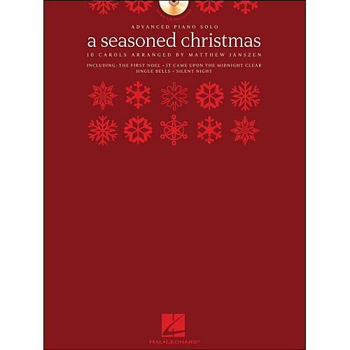 Hal Leonard A Seasoned Christmas - Advanced Piano Solo (Book/CD Pack) arranged for piano solo