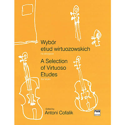 PWM A Selection of Virtuoso Etudes for Violin (Wybor etiud wirtuozowskich) PWM Series Softcover