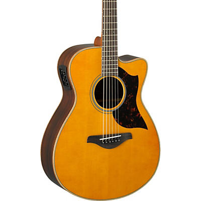 Yamaha A-Series AC1R Cutaway Concert Acoustic-Electric Guitar
