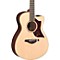 A-Series All Solid Wood Concert Acoustic-Electric Guitar with SRT Preamp/Pickup Level 2 Rosewood Back and Sides 190839044167