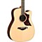 A-Series All Solid Wood Dreadnought Acoustic-Electric Guitar with SRT Preamp/Pickup Level 1 Rosewood Back and Sides