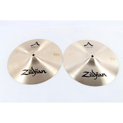 Zildjian A Series New Beat Hi-Hat Cymbal Pair Condition 3 - Scratch and Dent 13 in. 197881129217