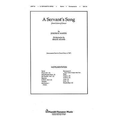 Shawnee Press A Servant's Song (from Colors of Grace) INSTRUMENTAL ACCOMP PARTS composed by Joseph M. Martin