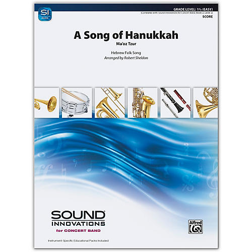 Alfred A Song of Hanukkah Conductor Score 1.5 (Easy)