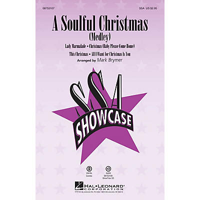 Hal Leonard A Soulful Christmas (Medley) ShowTrax CD Arranged by Mark Brymer