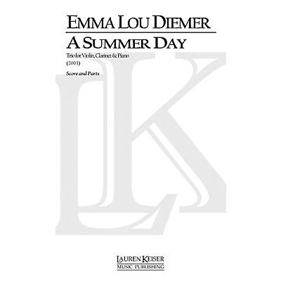 Lauren Keiser Music Publishing A Summer Day: Trio for Violin, Clarinet and Piano LKM Music Series by Emma Lou Diemer