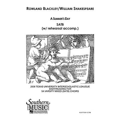 Southern A Summer's Day SATB Composed by Rowland Blackley