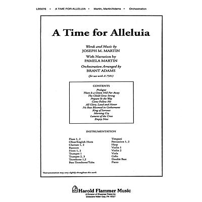Shawnee Press A Time for Alleluia Score & Parts composed by Joseph M. Martin