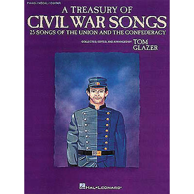 Hal Leonard A Treasury of Civil War Songs Piano/Vocal/Guitar Songbook