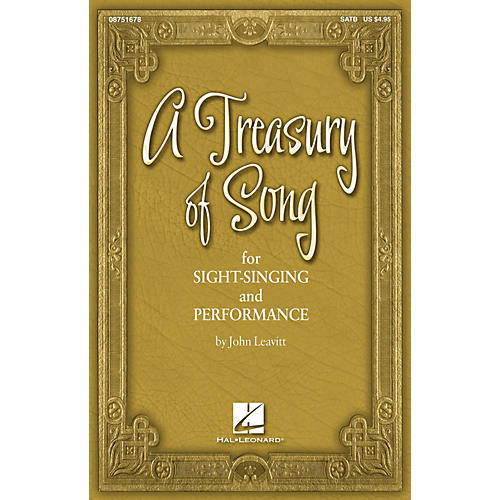 Hal Leonard A Treasury of Song for Sight-Singing and Performance SATB