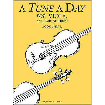 Music Sales A Tune A Day Viola Book 3