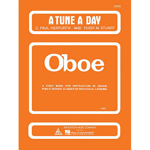 Music Sales A Tune a Day - Oboe (Book 1) Music Sales America Series Written by C. Paul Herfurth