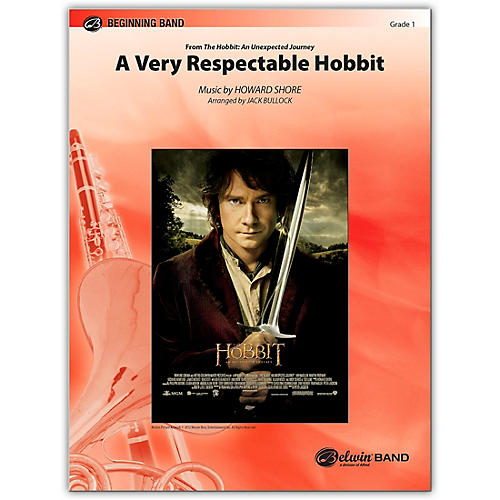 A Very Respectable Hobbit (from The Hobbit: An Unexpected Journey) Concert Band Grade 1 Set