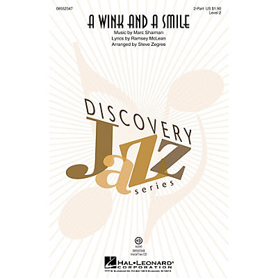 Hal Leonard A Wink and a Smile VoiceTrax CD by Harry Connick, Jr. Arranged by Steve Zegree